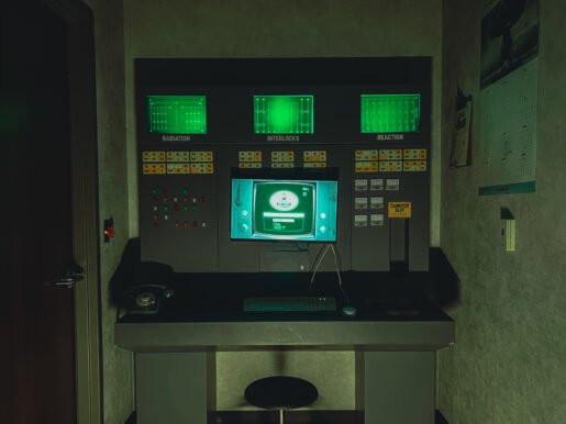 Section 13 theme room at Novus Escape Room OC Forney