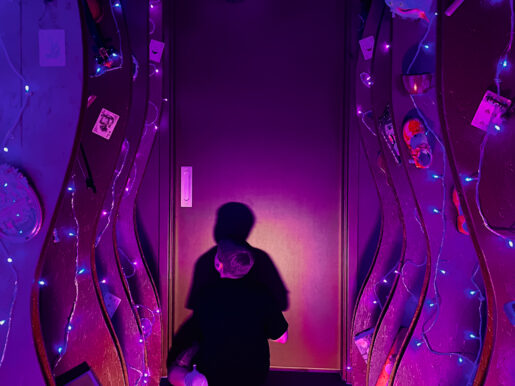 Wonderland theme room at Novus Escape Room OC Forney