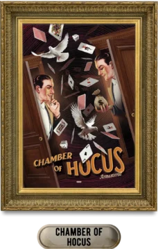 Breakout Escape Room - Chamber of Hocus Remastered Theme room poster