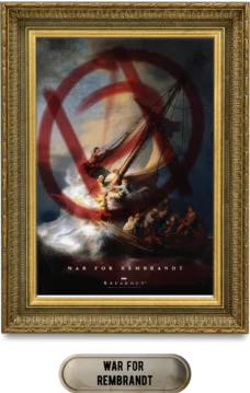 Breakout Escape Room - War For Rembrandt Theme room poster